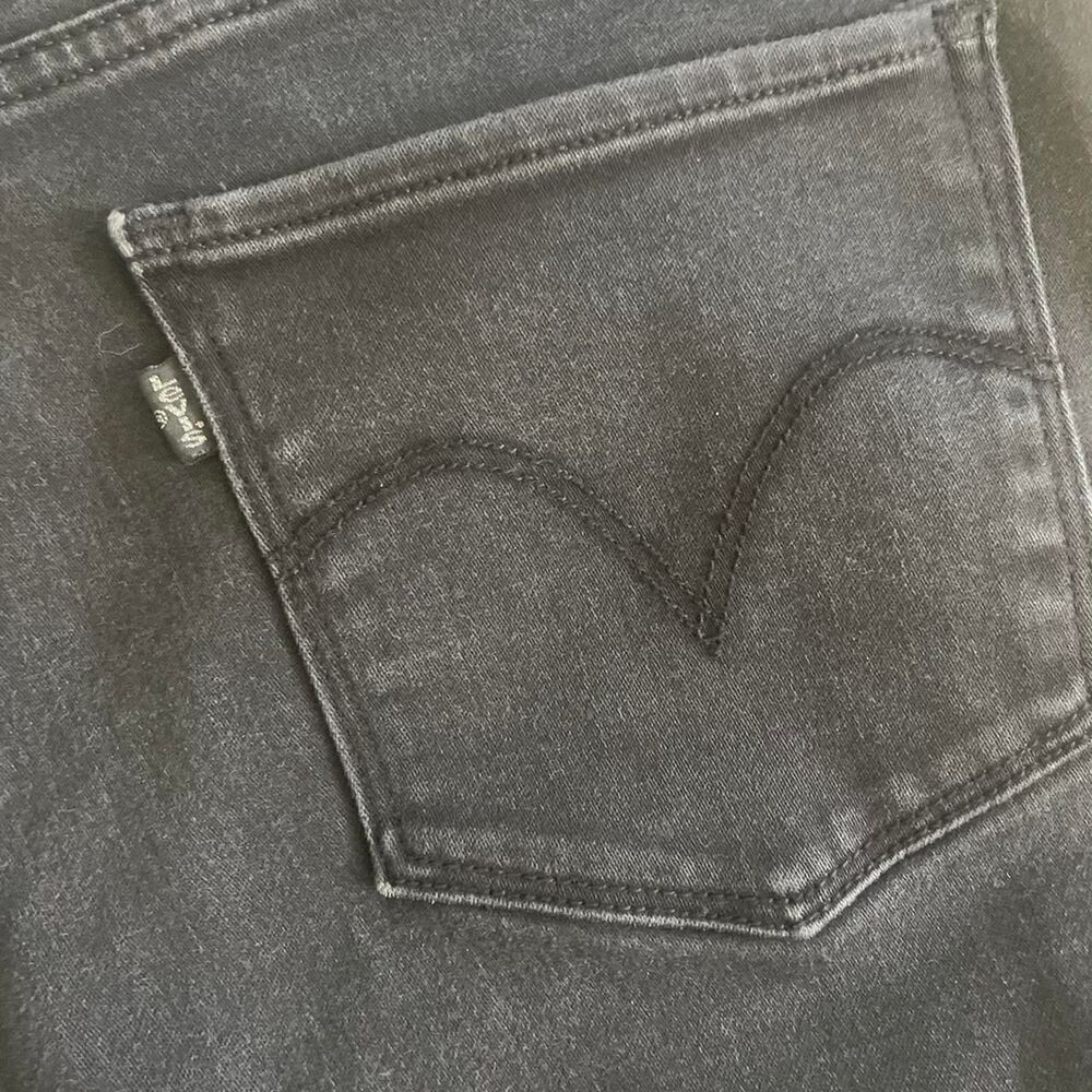 Levi's Mid Rise Skinny Jeans for Women Traditional Pocket  Black Size 10 M